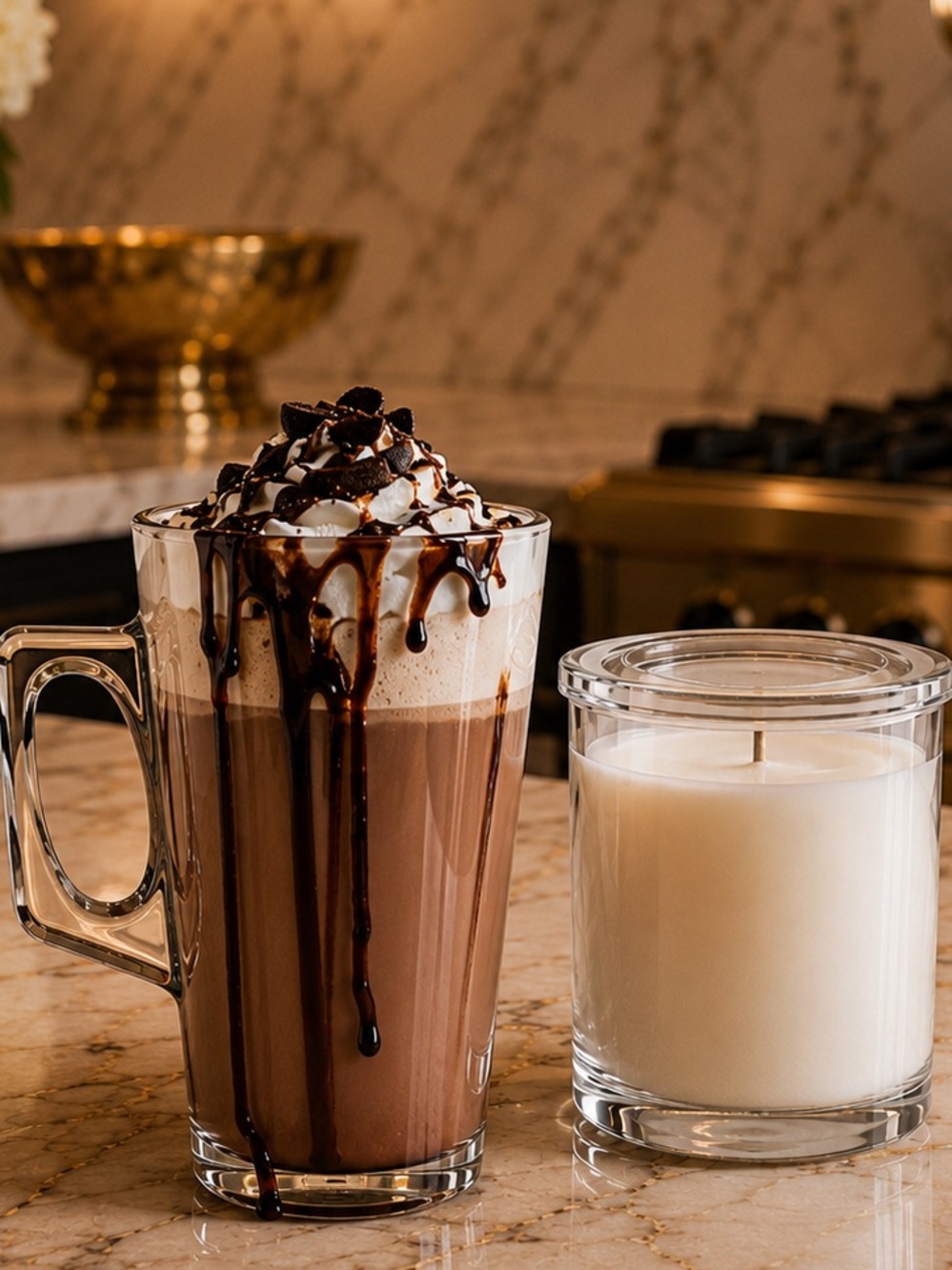 Mocha Scented Candle